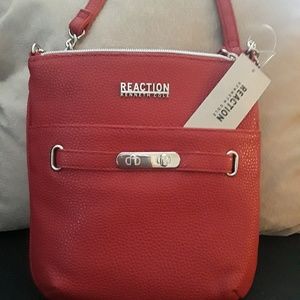 Kenneth Cole Reaction Red Crossbody Bag